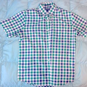 Medium 15-15.5 Lands End Mens No Iron short sleeve shirt -  30% off bundles!